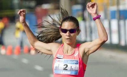 Lanni Marchant fulfils wish list with Sun Run win