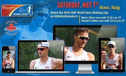Good luck to our Race Walkers as they take on the World on Saturday