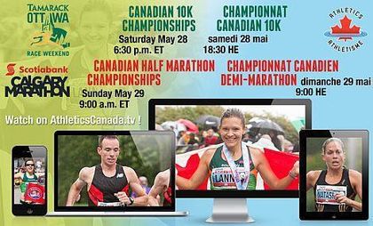 Canadian 10K and Half Marathon Championships this weekend