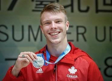 James Linde sprints to silver in Summer Universiade 200 metres