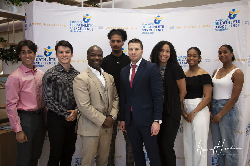 La fondation de l’athlète d’excellence remet 24 000 $ à neuf athlète-étudiants dans le cadre de son programme de parrainage