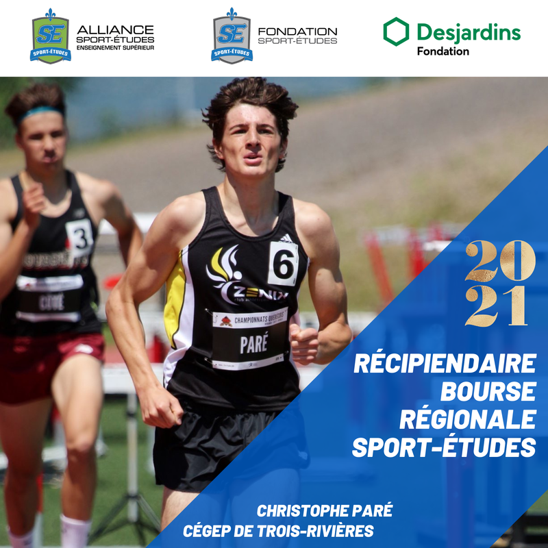 La fondation sport-études souligne la persévérance de trois athlètes dans le cadre de son programme de bourses sport-études de la fondation desjardins